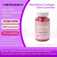 Complément Alimentaire Glutathion Collagène Éclat 60 Gummies pour Adultes – Favorise l'Éclat de la Peau – Personnalisable