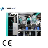 Máquina Sopladora Automática LS-A2 para Fabricación de Tarros y Latas PET con Bomba de Motor, Capacidad de 10ml-2L, Alta Productividad