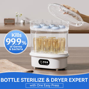 New <b>Baby</b> <b>Bottle</b> Sterilizer Steam Mode Large Capacity with Drying & Warming - Product Image 4