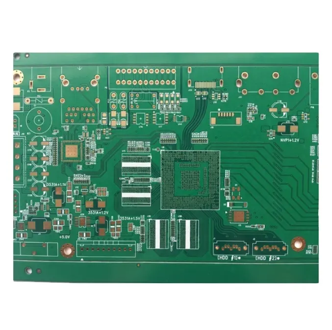 Shenzhen 8 Lagen Enig Pcb Printplaat Met 0.15Mm Blind Begraven Via