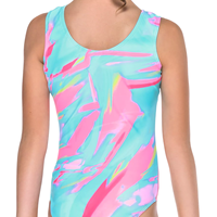 Ensembles de justaucorps de gymnastique et de ballet personnalisables pour filles et adultes - Design imprimé tendance, polyester respirant, vente en gros