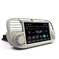 Lecteur multimédia de voiture Rhythm 7 pouces IPS pour Fiat 500, CarPlay filaire et sans fil, Android Auto, FM, DSP, réglage du son, SWC