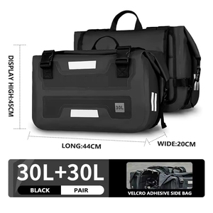 Sacs de selle arrière universels pour <span class=keywords><strong>moto</strong></span>, imperméables, durables, pour casque, grande capacité, pour <span class=keywords><strong>moto</strong></span>, motocross, voyage, extérieur, 30 - Product Image 3