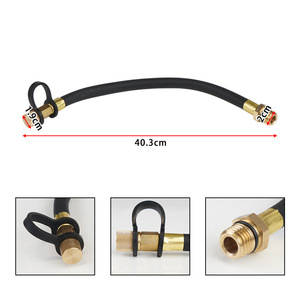 Oil Drain <b>Plug</b> Hose 8 Mm Od Rubber Gauze Street Motorcycle Lower <b>Replacement</b> Part - Product Image 5