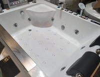 Baignoires et spas carrés en acrylique de luxe pour 2 personnes