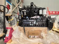 Moteur diesel Cummins 6BTAA5.9-C150 150 CV 5,9 L turbocompressé refroidi par intercooler 6 cylindres pour excavatrice, grue, chargeuse