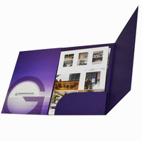 Carpeta de presentación A4 personalizada, papel duro reciclado Digital para documentos, resistente al agua