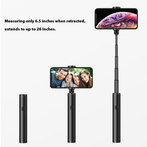 Perche à <span class=keywords><strong>selfie</strong></span> sans fil <span class=keywords><strong>Bluetooth</strong></span> <span class=keywords><strong>3</strong></span> en <span class=keywords><strong>1</strong></span> pour Android IOS, monopode pliable à main, télécommande d'obturateur, mini perche à <span class=keywords><strong>selfie</strong></span> extensible - Product Image 3