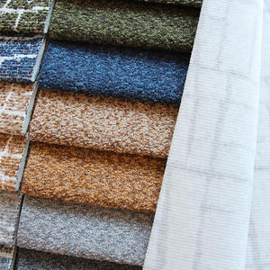 Rideaux de salon en lin sur mesure, tissu de canapé de luxe pour chambre à coucher, tissu en chenille en gros pour salon - Product Image 2