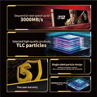ITGZ NVMe M.2 Laptop SSD 512GB, Hard Drive Laptop 1TB 2TB 4TB Disco Duro Storage pilihan