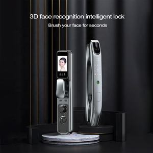 Wifi Tuya נגד גניבה אלקטרוני דיגיטלי Cerradura Inteligente חכם דלת מנעול עם מפתחות ענן מצלמה דלת עץ דלת CN; גואה - Product Image 3