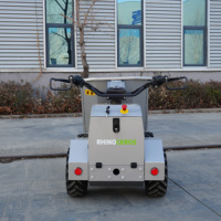 Offerta Speciale: Minipala Gommata Elettrica Rhinoceros con Caricatore Frontale, Batteria al Litio da 0,5 Tonnellate, Mini Dumper con Benna da 0,28 m³ ad Alta Efficienza