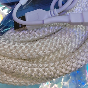 IP67 ngoài trời silicon 5V dệt linh hoạt trang trí không thấm nước DC5V App thông minh 36 độ 13 Mét RGB Vòng LED Neon Flex tuyến tính đèn - Product Image 5