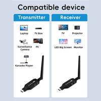 2025 nouvel article en plastique sans fil ExtenderTV récepteur Kit 50M sans latence pour émetteur sans fil HDMI pour PC 1080P 4K vidéo