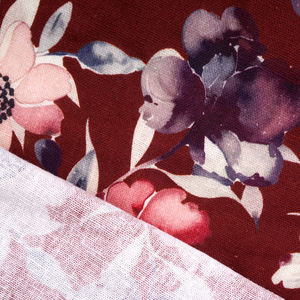 ผ้าลินินโพลีเอสเตอร์เทียมสำหรับเครื่องแต่งกายผ้าลินินทอลายก้างปลาสีเบจที่ดีที่สุด - Product Image 5