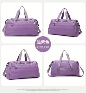 กระเป๋าเดินทางสะพายไหล่แบบมีโลโก้สั่งทำพิเศษ กระเป๋าเดินทางขนาดใหญ่สำหรับออกกำลังกาย ฟิตเนส โยคะ กระเป๋าเดินทางคุณภาพสูงสำหรับสุภาพสตรี - Product Image 6