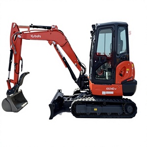 รถขุด Kubota KX040-4 ใหม่/มือสอง |   รถขุดตีนตะขาบ 4 ตัน |   เครื่องยนต์ดีเซล |   มีระบบ Zero Tail Swing ให้เลือกใช้ - Product Image 1