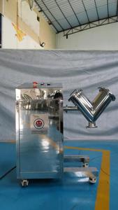 เครื่องผสมผงแบบ V ขนาด 10 ลิตร สำหรับการสอนและการวิจัยทางวิทยาศาสตร์ รุ่นมินิ สำหรับผสมผงและเม็ด - Product Image 4