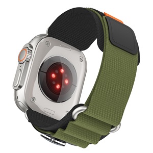 Apple için pusula naylon döngü saat kayışı izle Ultra <span class=keywords><strong>2</strong></span> bant 49mm için Iwatch serisi 10 9 8 41mm 42mm 46mm 49mm - Product Image 3