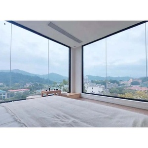 Ventana Panorámica Moderna con Clasificación Energética, Doble y Triple Acristalamiento, Fija, de Gran Tamaño, para Sala de Estar de Villa de Lujo - Product Image 3