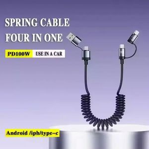 Câble de données USB multifonction de haute qualité 1,5 m, charge rapide, chargeur universel pour téléphone portable, montre connectée, écouteurs, câble de téléphone - Product Image 3
