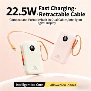 Batería Externa Portátil de Alta Capacidad con Carga Rápida de 22.5W, 10000mAh/20000mAh, Pantalla LED y Carga Inalámbrica - Product Image 6