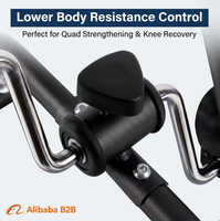 Bicicleta de Ejercicio Mini Portátil BNcompany SXZ-001 para Rehabilitación de Extremidades Superiores e Inferiores para Personas Mayores, con Marco de Acero Resistente y Asiento