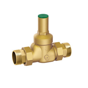 Riduttore di pressione M-M DZR con valvola in ottone da 2 pollici per sistemi HVAC - Product Image 1