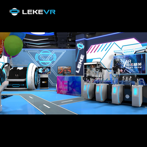 Salle d'exposition du centre <span class=keywords><strong>VR</strong></span> de jeux d'arcade de simulateur de réalité virtuelle de solution de parc d'attractions de LEKE <span class=keywords><strong>VR</strong></span> - Product Image 2