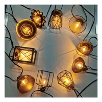 Ampoules à filament de style Edison, ampoules LED G40, guirlandes lumineuses IP65, petites lumières de jardin, lumières de fête, vente en gros, lumières solaires chinoises