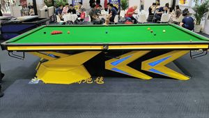 ชุดโต๊ะพูลภาษาอังกฤษหนา5.0ซม. ชุดโต๊ะสนุ๊กเกอร์โต๊ะบิลเลียดเพื่อความบันเทิงระดับพรีเมียมพร้อมลูกสนุกเกอร์และคิว - Product Image 6