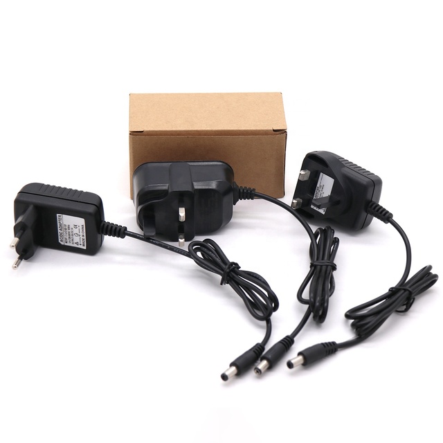 AC 100-240V to DC 12V 1A 2A 3A 4A 5A Wall Mount CCTV Power Supply Adapter With US UK EU AU Plug