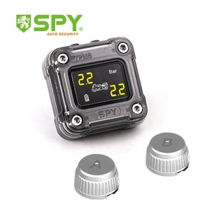 Sensor de Temperatura de Neumáticos de Bicicleta con Monitor Externo TPMS Inalámbrico para Bicicleta Inteligente y Motocicleta - Product Image 1