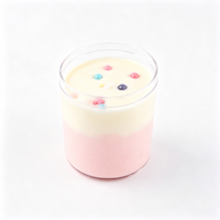 Vases en acrylique transparent rigide et en plastique PS avec couvercle assorti, qualité alimentaire, recyclables, personnalisables pour desserts et plats à emporter – Vente chaude
