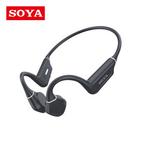 หูฟังออกกำลังกายแบบ Bone Conduction รุ่น SOYA Optimized ออกแบบตามหลักสรีรศาสตร์ พร้อมไฟ LED กันน้ำระดับ IPX-8 ตัดเสียงรบกวน ENC ใช้งานได้นาน 5-10 ชั่วโมง - Product Image 1