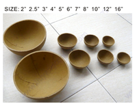 Coque Vide Sphérique en Papier pour Feux d'Artifice Ronds 2" 3" 4" 5" 6 Pouces, Matériau Pyrotechnique, Hémisphère de Salve