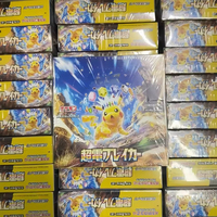 Boîte de boosters japonaise Hot Pokemon SV8 Super Electric Breaker pour les collectionneurs de TCG