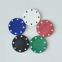 Benutzer definierte Logo Clay Poker Chips Casino Chip Glücksspiel Spiel Chips Texas Game Counters