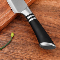 Ensemble de couteaux de cuisine STELLAR 6 pièces avec lames en acier 3Cr13, manches SUS430 pour cuisines commerciales, couteaux de chef en acier inoxydable