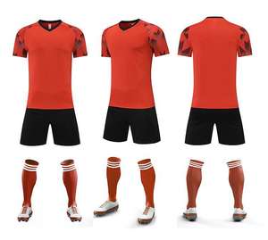 Maillots de football à impression numérique avec logo personnalisé de haute qualité, ensembles d'uniformes de football respirants et confortables pour enfants et adultes - Product Image 3