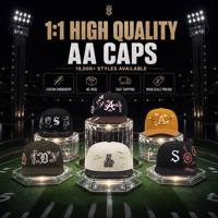 Casquettes ajustées originales de haute qualité à 6 panneaux avec broderie 3D Dragon, casquettes de baseball sportives réglables unisexe