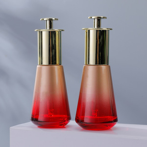 Бутылка для косметического эфирного масла со скрытым насосом, роскошный распылитель, 10 мл, 30 мл, 50 мл, коробка для бутылок, упаковка пластиковых колпачков - Product Image 2