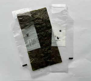Algues marines séchées torréfiées aromatisées au <span class=keywords><strong>nori</strong></span> Yaki pour la préparation <span class=keywords><strong>de</strong></span> sushis, goût croustillant, 100 feuilles, fabriquées en Chine - Product Image 4