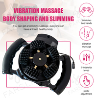 Nouveau Masseur Vibrant Anti-Cellulite à Rotation 360 Degrés, Mini Rouleau de Massage pour Relaxation Musculaire, Remodelage Corporel et Lifting des Fesses