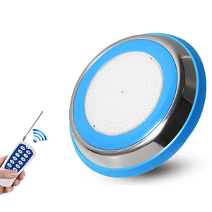 Thép không gỉ + PC transp minh bạch AC 12V dưới ánh sáng Nước Đèn Led bề mặt gắn hồ bơi dưới nước đèn LED - Product Image 2