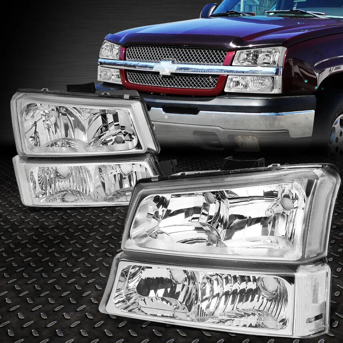 Xinda wholesale for 03-06 Chevrolet Silverado pickup truck headlights