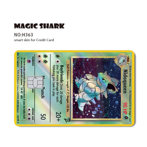 कस्टम डिजाइन एक तरफा वाटरप्रूफ होलोग्राफिक त्वचा क्रेडिट कार्ड स्टिकर लागू करने के लिए आसान - Product Image 3