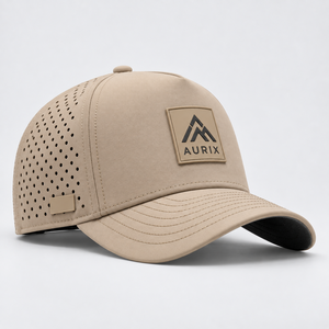 Casquettes de golf personnalisées respirantes, imperméables et ajustables pour l'extérieur, avec logo en patch PVC/caoutchouc, pour fabricants - Product Image 2