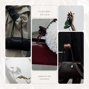 Bolsos de Mano de Cuero al por Mayor, Color Rojo Oscuro, de Alta Calidad, Personalizados para Mujer, Duraderos, Rígidos, Estructurados, con Bolsillo Magnético para Almacenamiento - Product Image 6