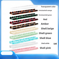 Support de Mahjong en Acrylique Magnétique de Luxe Personnalisé de Haute Qualité - Lot de 4 - Édition Améliorée - Compatible avec tous les jeux de Mahjong Américains